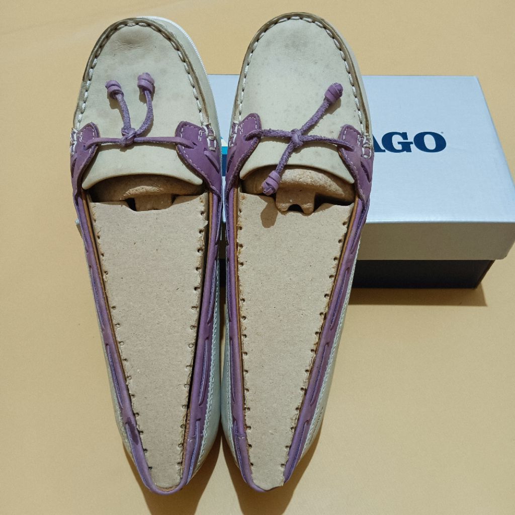 NEW with DEFECT - SEBAGO Flatshoes Wanita Felluca Lace