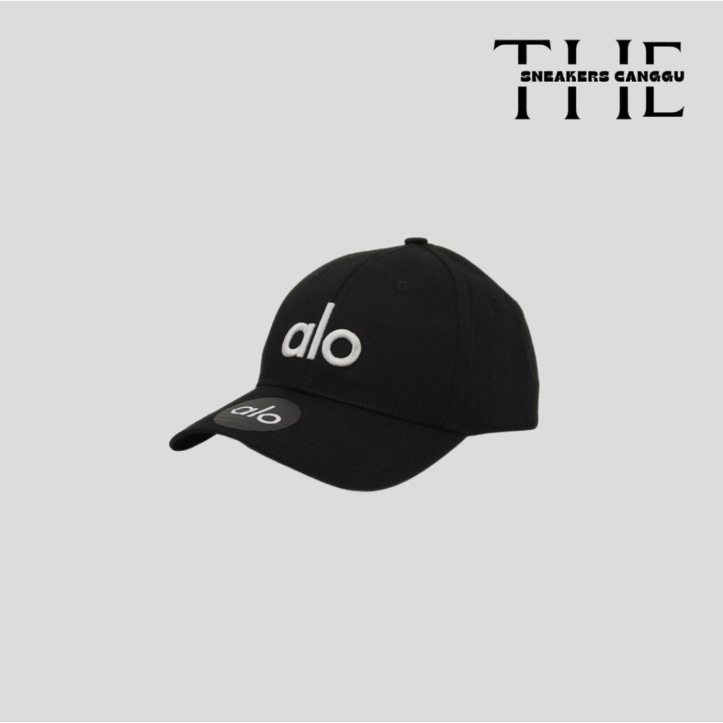 ALO YOGA PERFORMANCE CAP - BLACK/WHITE