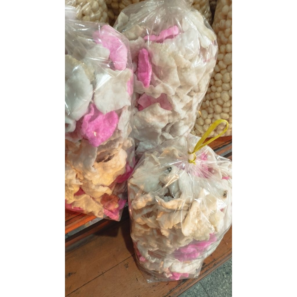 

krupuk merah putih/ krupuk aci