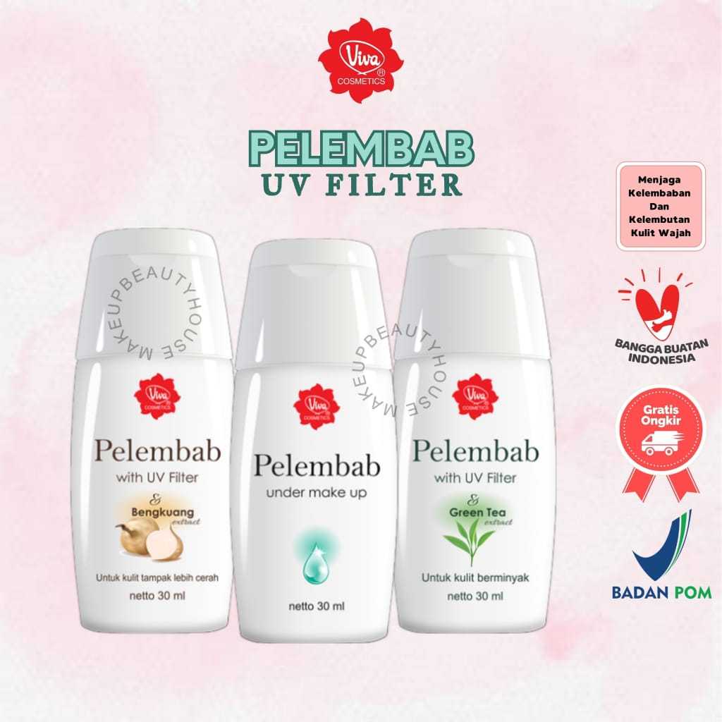 VIVA PELEMBAB-VIVA-PELEMBAB-VIVA PELEMBAB BENGKUANG UV VILTER MOISTURIZER VIVA PELEMBAB GREENTEA 30m
