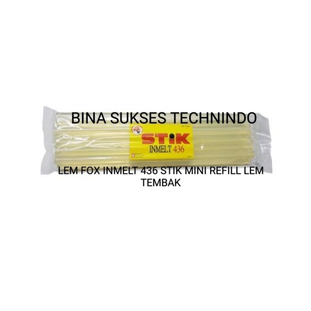 

LEM FOX INMELT 436 STIK REFILL LEM TEMBAK 1KG