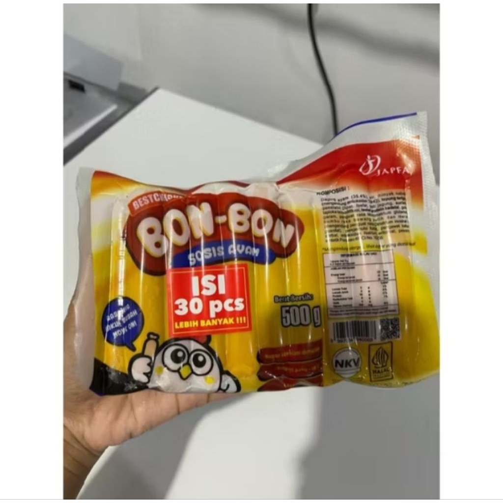 

sosis bon bon 500 gr isi 30