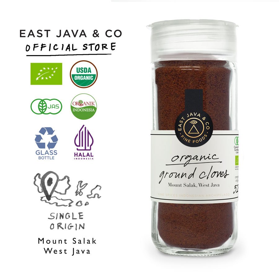 

East Java & Co Organic Ground Cloves - 52g (Cengkeh Organik)