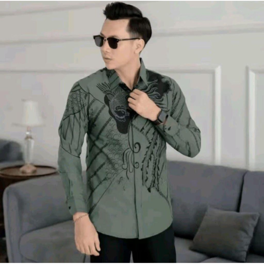 Batik godong ijo mewah modern