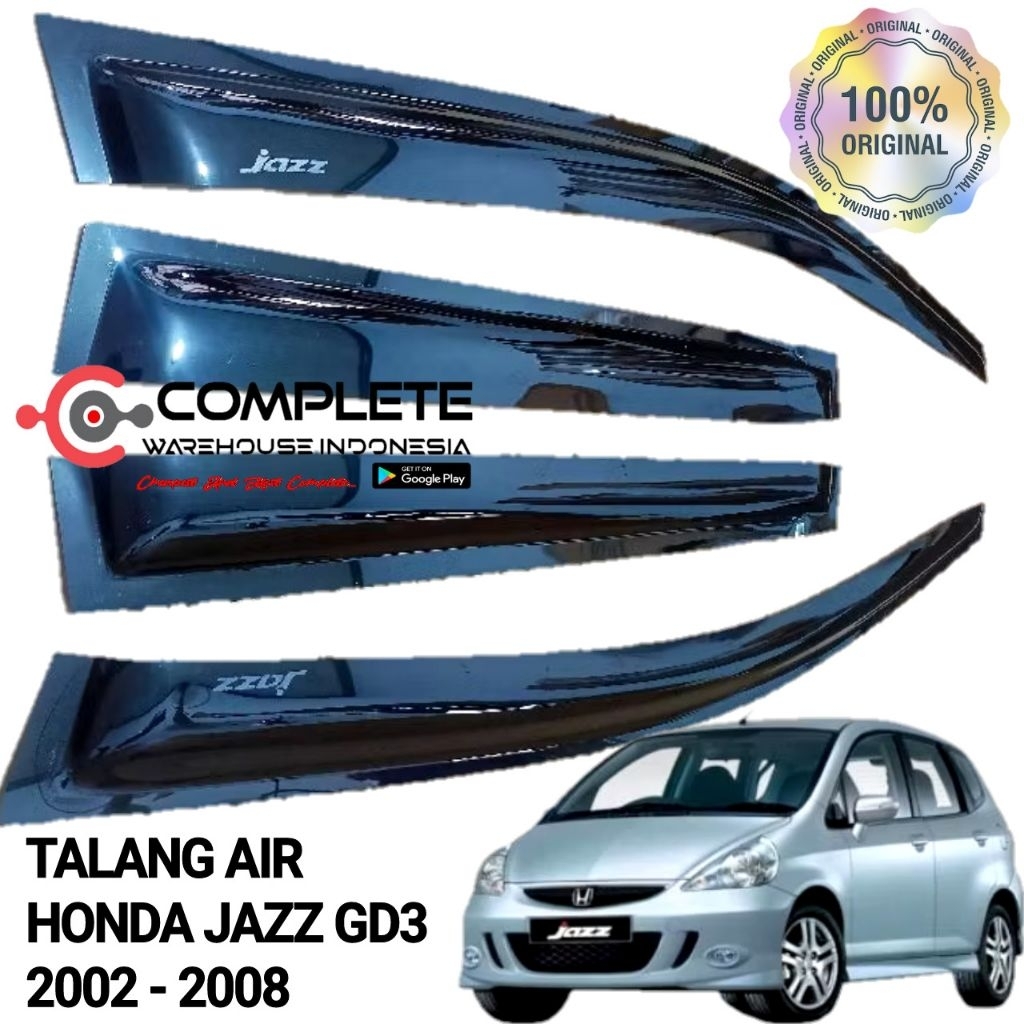 TALANG AIR HONDA JAZZ IDSI GD3 2002 - 2008 ORIGINAL / 1 SET TALANG AIR MOBIL HONDA JAZZ OLD