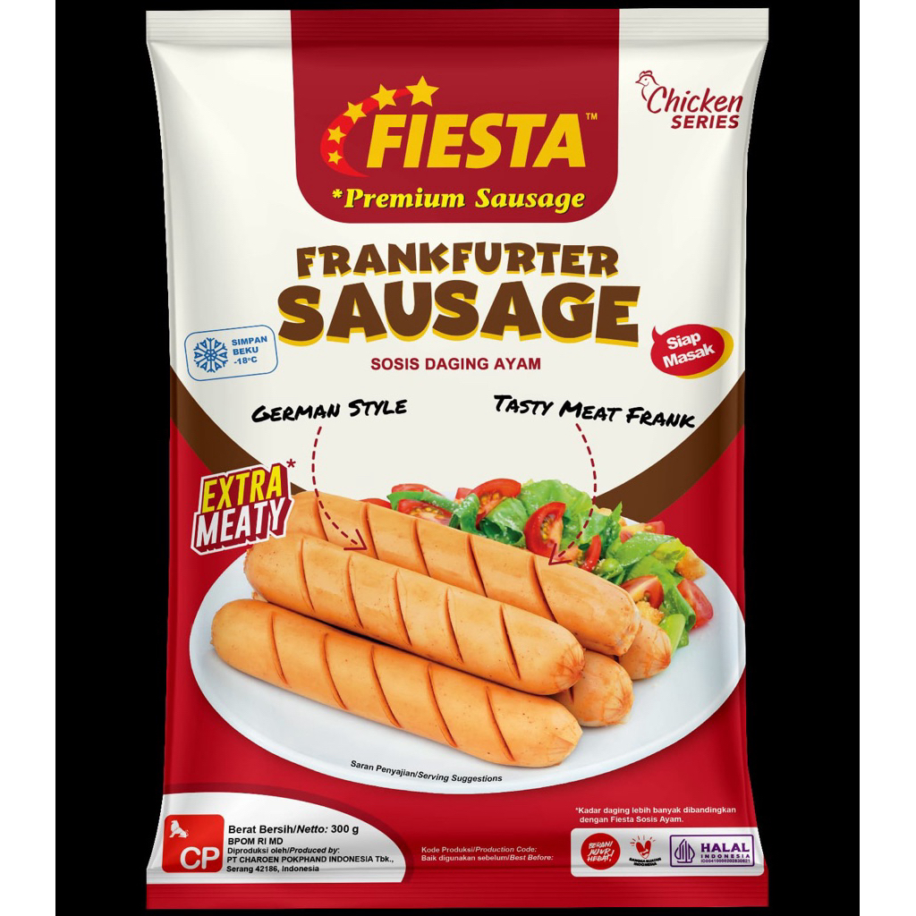 

Fiesta Sosis Frankfurter 300gr