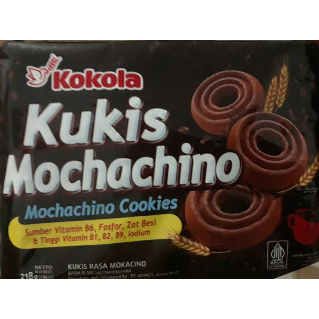 

Kokola Kukis Mochachino Mochachino Cookies 218gr