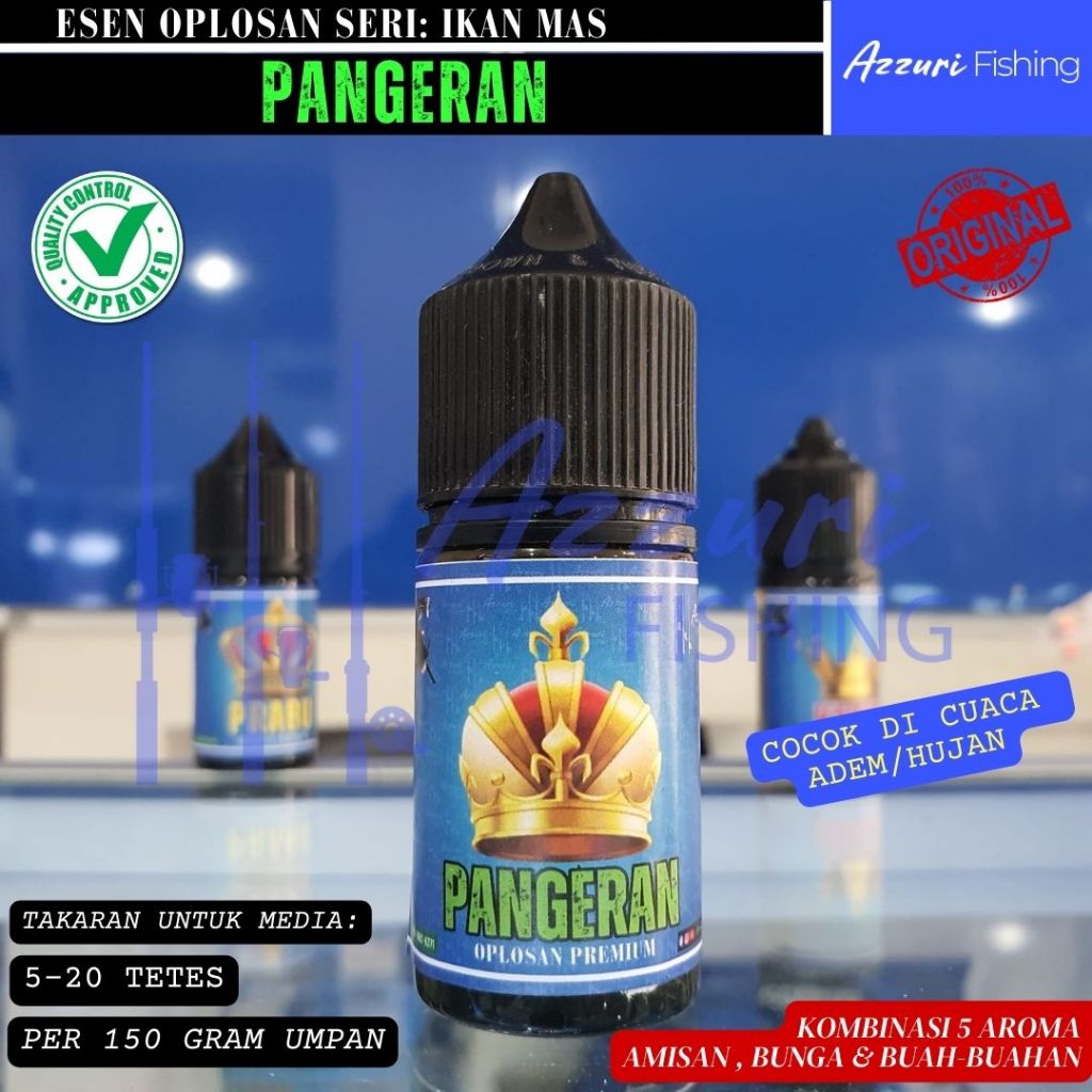 Esen Spesial Ikan Mas: PANGERAN - Oplosan Premium / Esen Galapung / Esen Harian