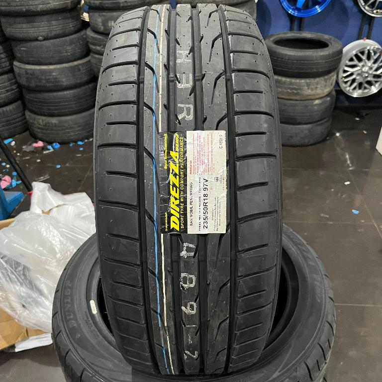 BAN MOBIL DUNLOP DIREZA 235 50 R18 NIK TERBARU