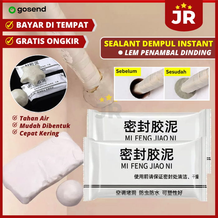 Sealant Dempul Penambal / Tambal Tambalan Lem Perekat / Penutup Lubang Tembok Dinding Mengatasi Cela