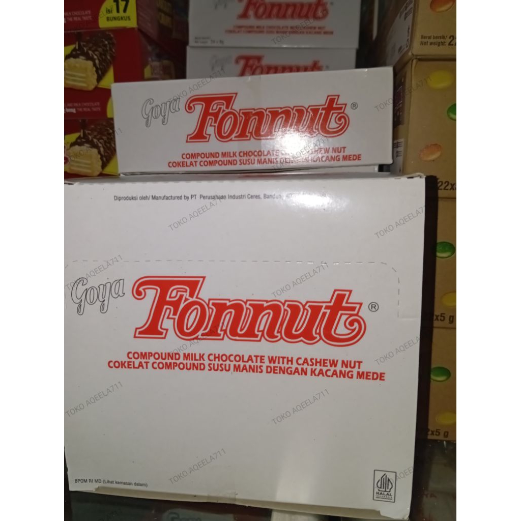 

GOYA FONNUT COKLAT JADUL ISI 24 PCS