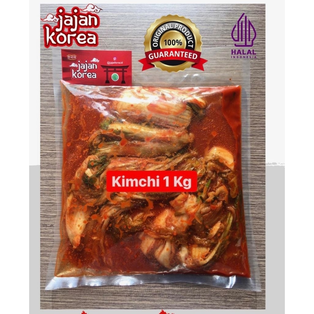 

1 Kg KIMCHI FRESH HALAL / Gimchi 1 Kg Khas Jajan Korea