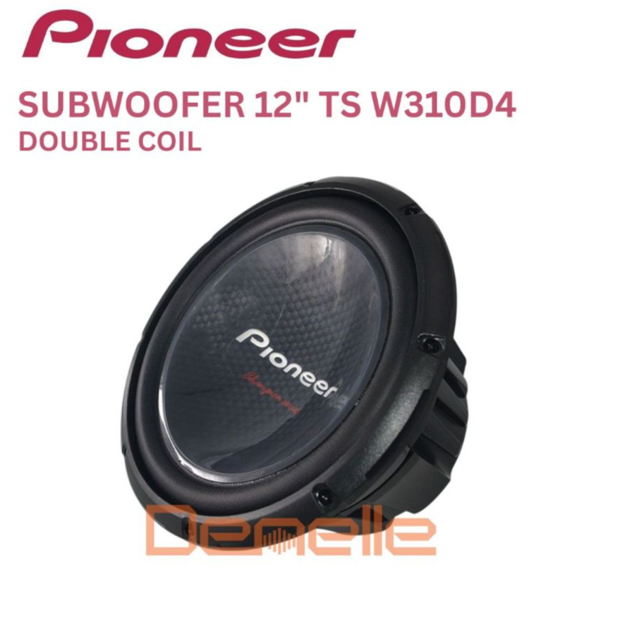 SUBWOOFER MOBIL 12 INCH TS W310D4 DOUBLE VOICE COIL / SUBWOOFER MURAH