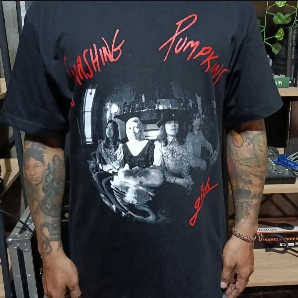 Kaos band Smashing pumpkins