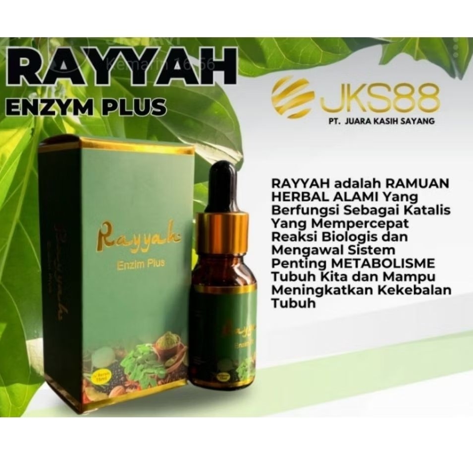 Rayyah Enzym Plus / Herbal Tetes 15 ml Rayyah Enzym plus jks88