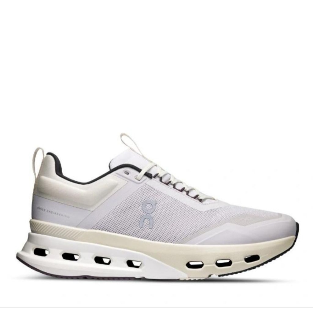 ON RUNNING WOMEN'S SHOES - ON CLOUDNOVA X - SILVER/MULBERRY