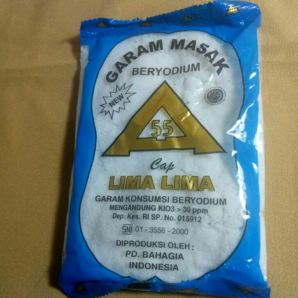 

Garam Dapur/Garam Masak Beryodium/Garam Halus