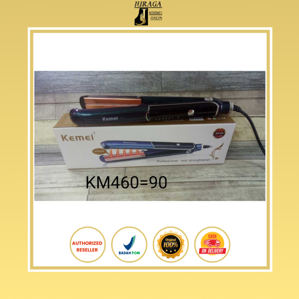 KEMEI Catok 460 - Alat Catok Rambut Kemei