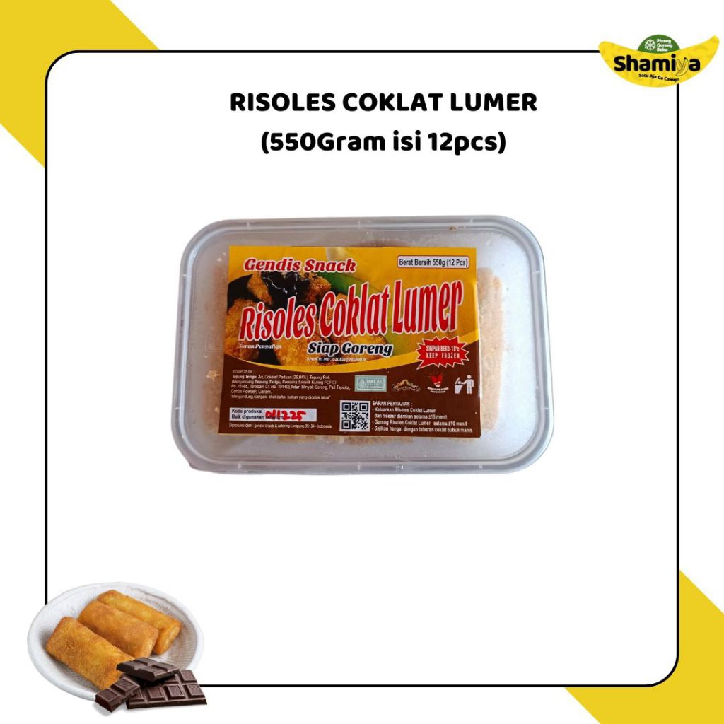 

Risoles coklat lumer gendis-OFFICIAL SHAMIYA