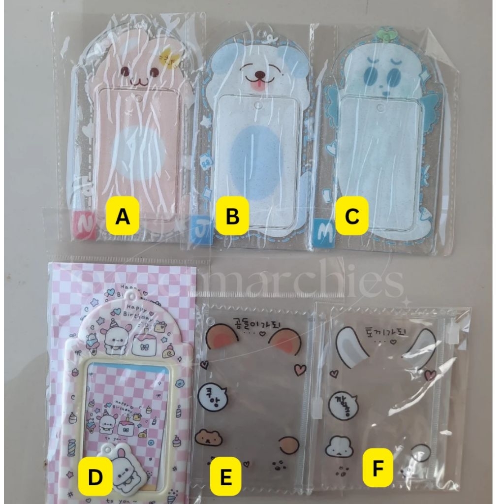 CARD HOLDER (CAHOL) DREAMSCAPE MARK JENO JAEMIN ZIPLOCK ZIPPER