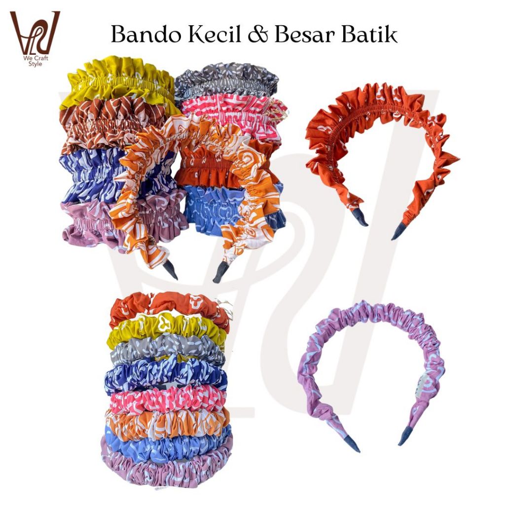 Wecraftstyle - Headband Batik // Bando Batik