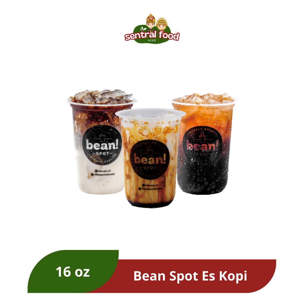 

Bean Spot Es Kopi Susu Americano Caffe Latte 16 oz