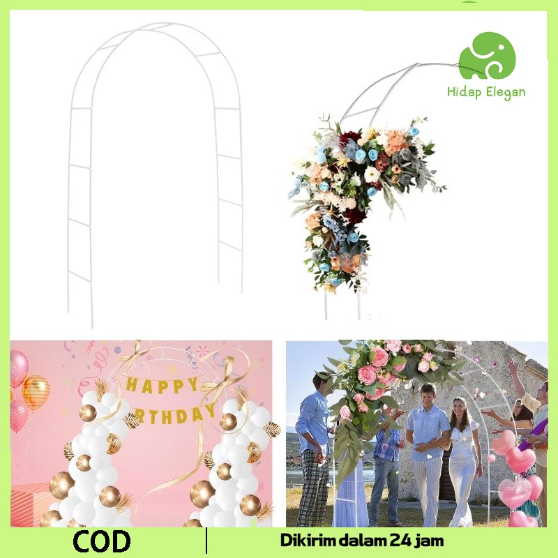 1set Besi Lengkung Dekorasi Besi Untuk Dekorasi Besi Dekorasi Wedding Gapura Dekorasi Wedding Pergol