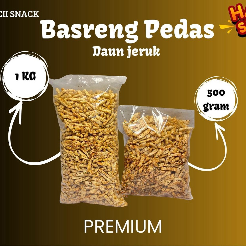 

BASRENG PREMIUM PEDAS DAUN JERUK