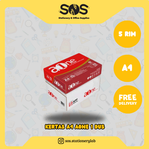 

Kertas HVS A4 AONE 1 Dus