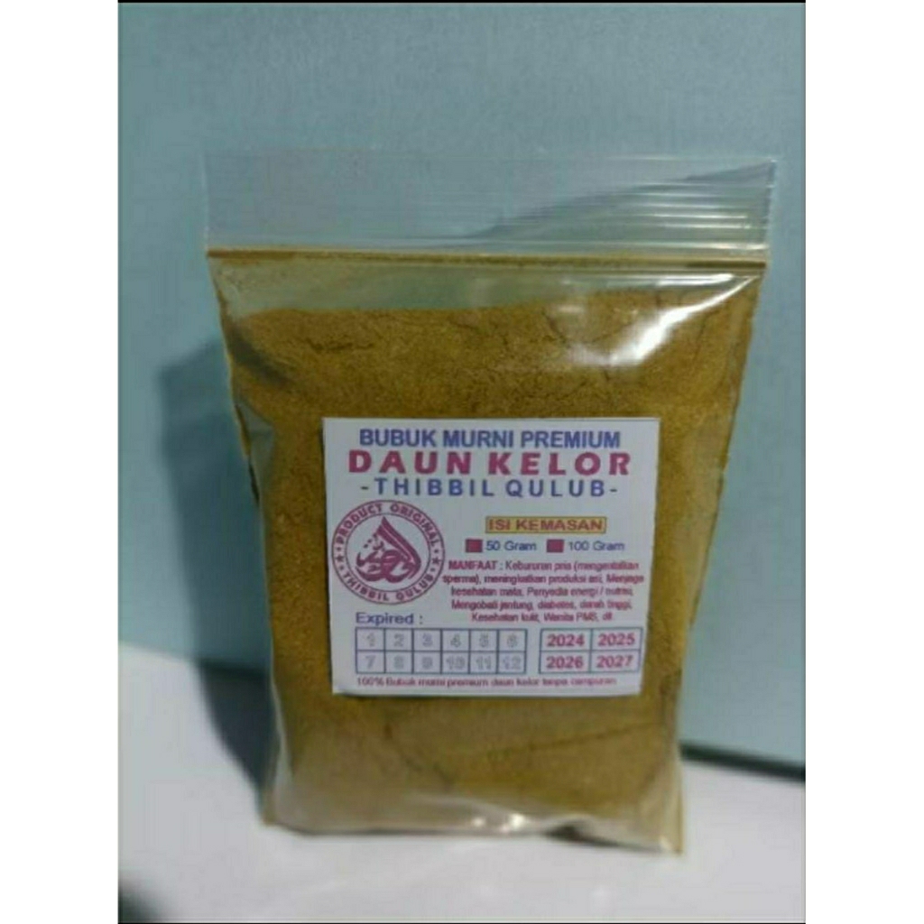 

Bubuk Daun Kelor Murni