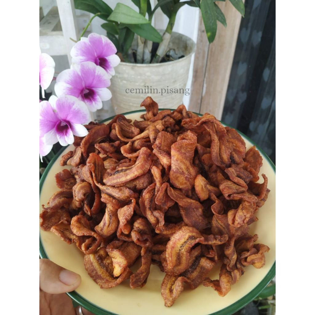 

Keripik Pisang Sale Manis 500gr - 1Kg