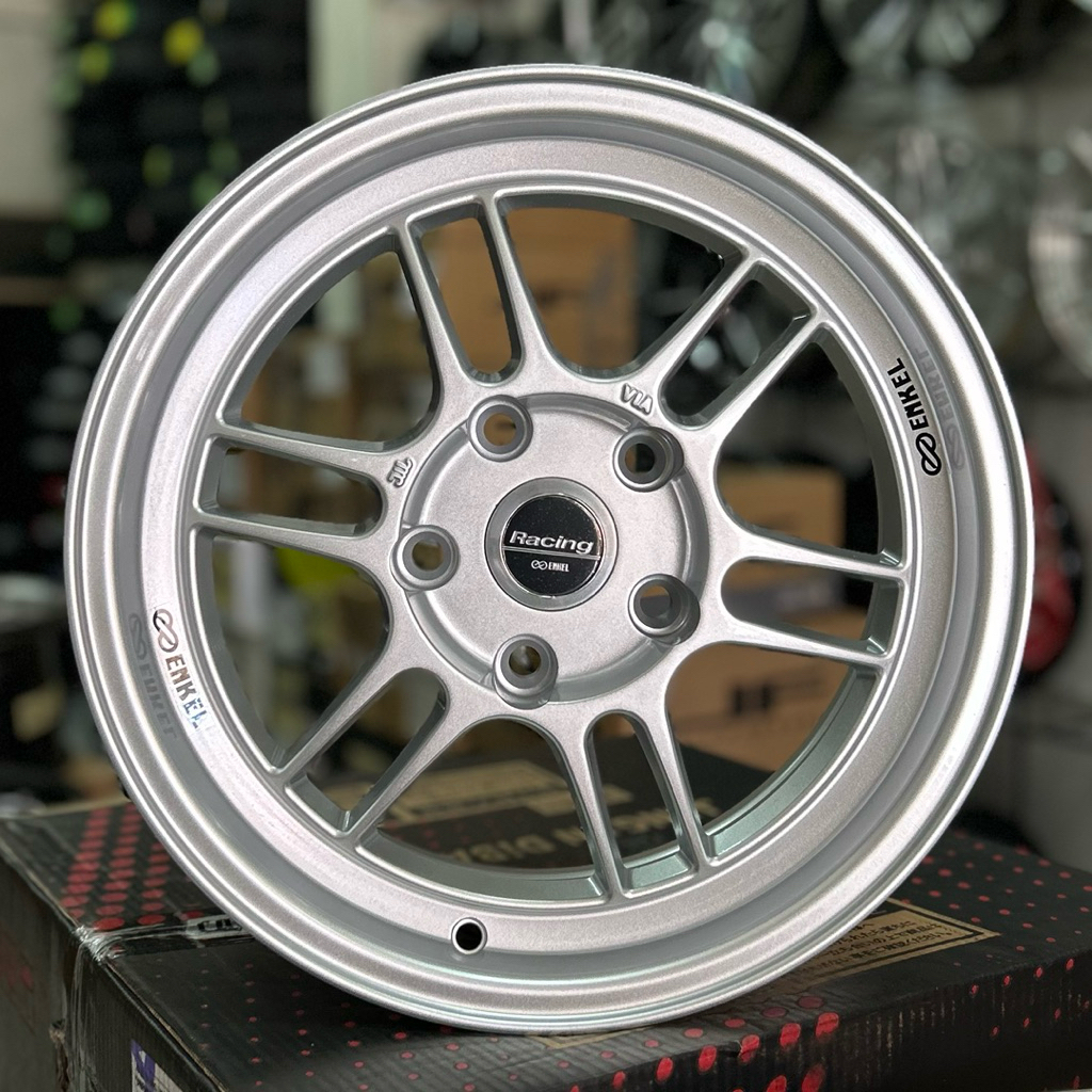 Velg Enkei Rpf1 Ring 15 Pcd 5x114.3 Et 38 Warna Silver | Velg R15 | Velg Mobil | Velg Racing | Velg 