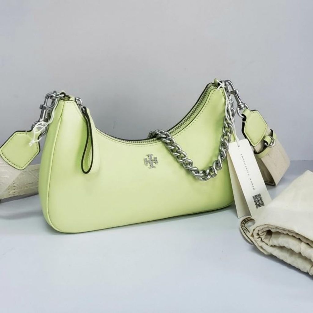 tas TB Small Mercer shoulder bag, Lime sorbet.