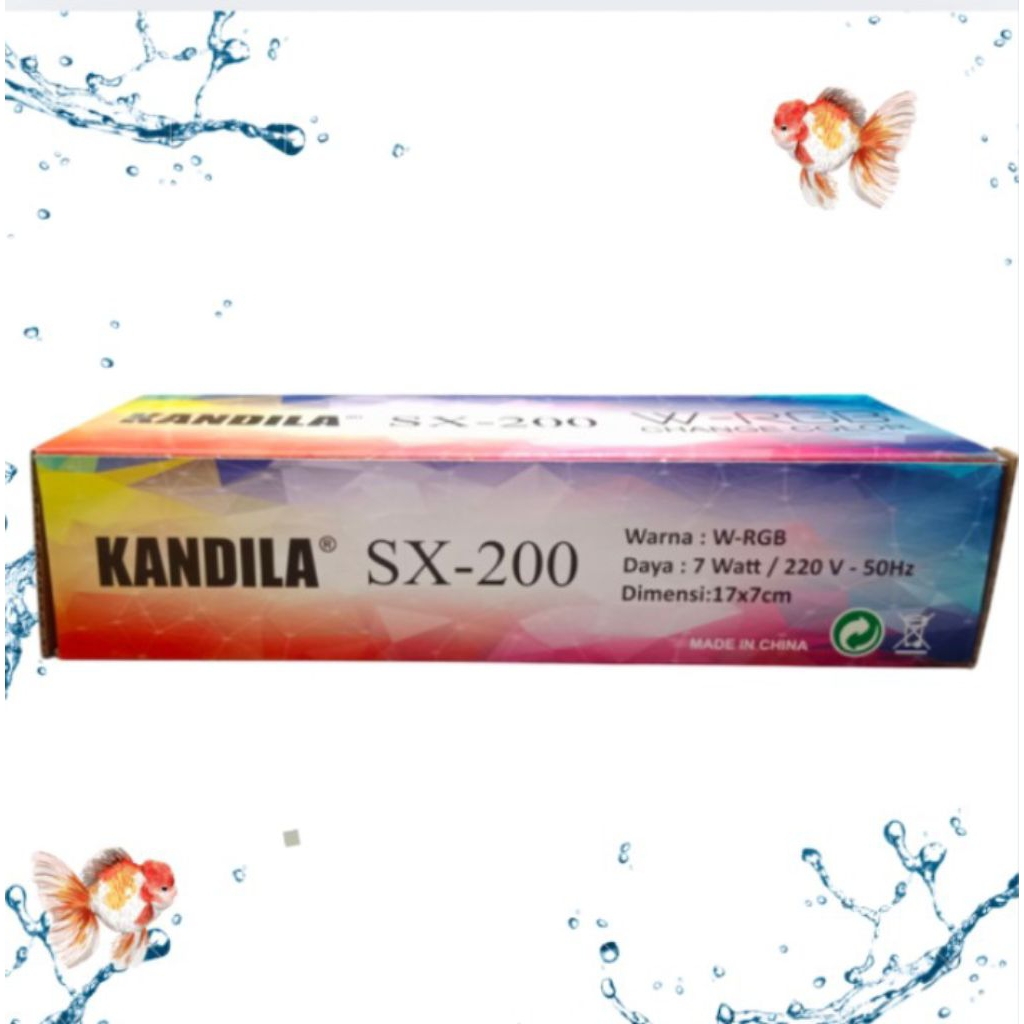 LAMPU KANDILA PRO SX 200 3 MODE CAHAYA LED AQUARIUM CHANGE COLOR