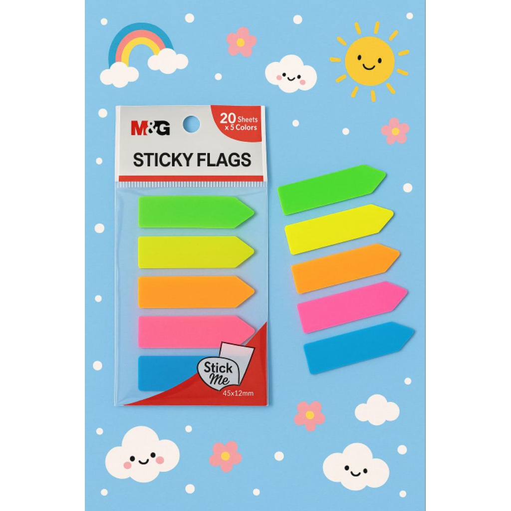 

Post It M&G YS-99 5warna Utk Binder