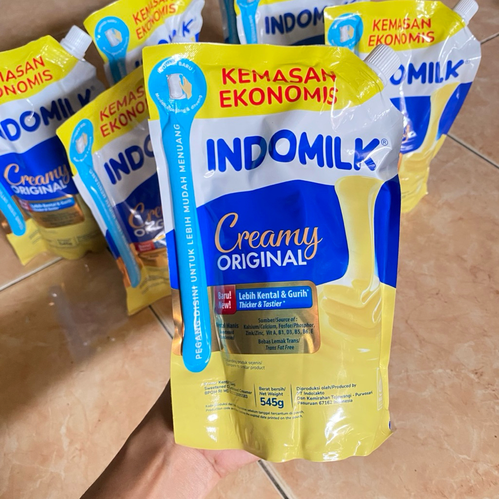 

Susu Indomilk Pouch 545 gram Kemasan ekonomis