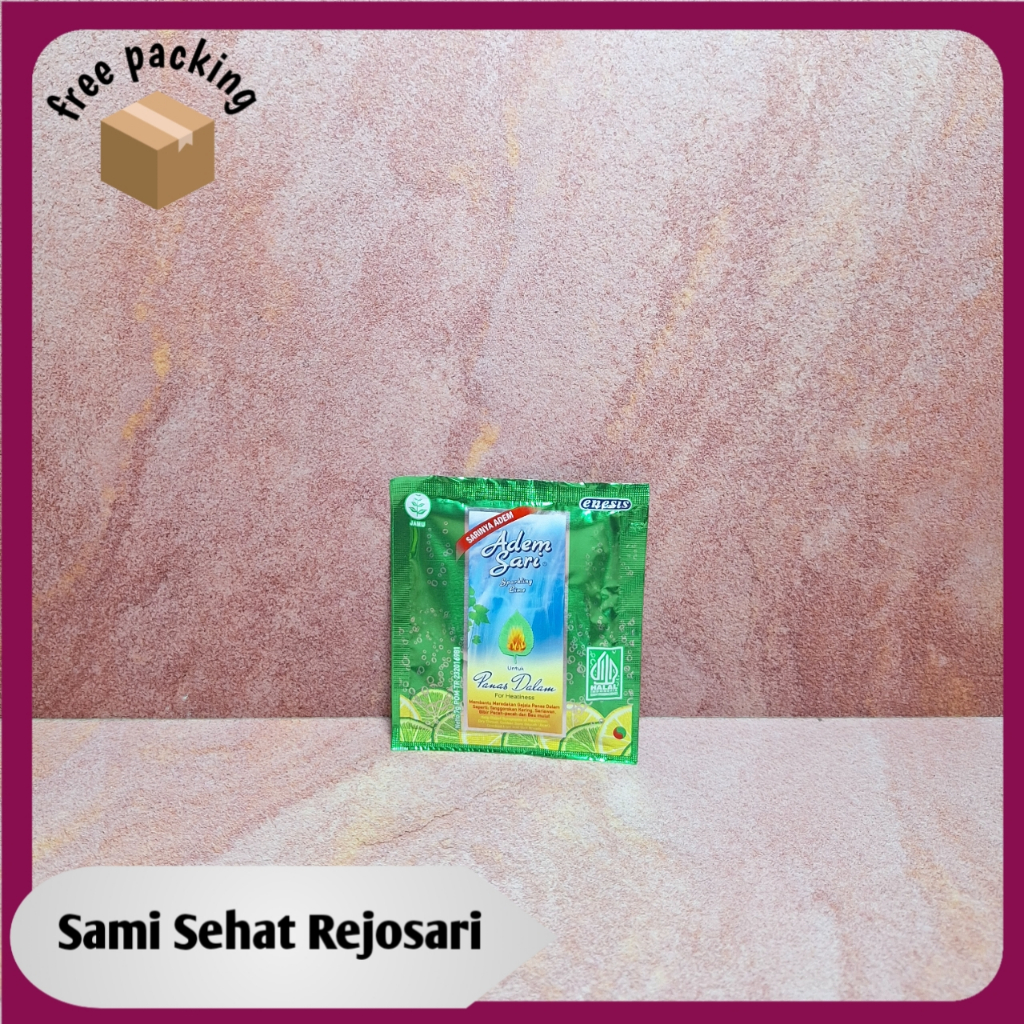 

1 Sachet ADEM SARI ISI 7 GRAM