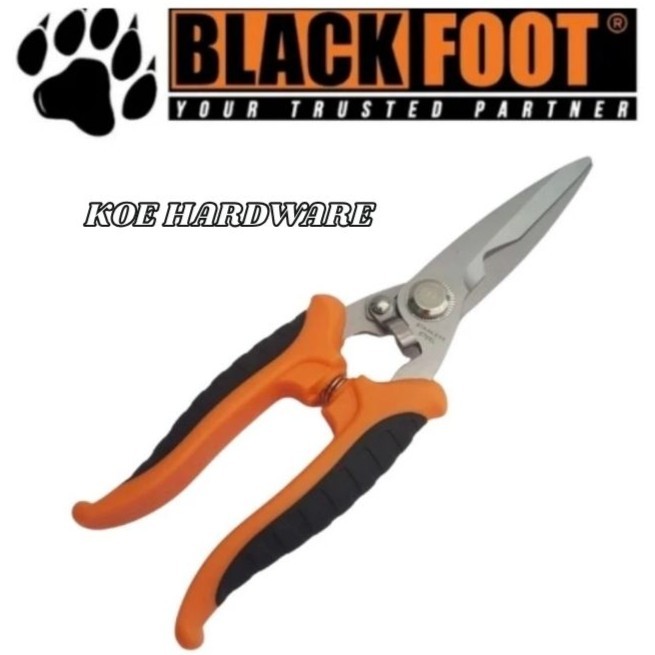 

KoeHardware - Gunting Serbaguna 8/Gunting Besi Stainless 8 inch/Iron Sheet Scissors 8" BLACKFOOT 100% ORIGINAL
