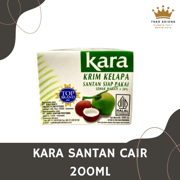 

KARA SANTAN CAIR 200ML