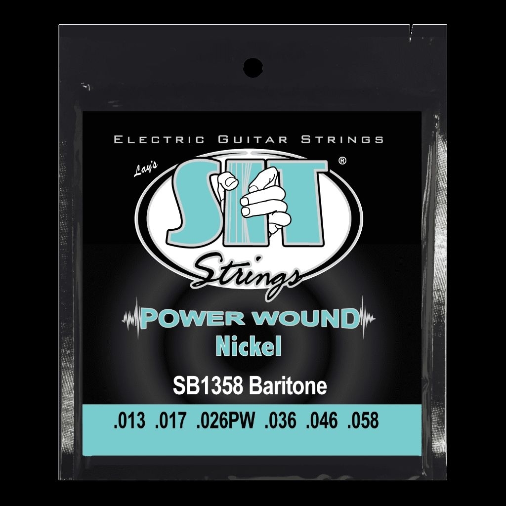 SB1358 BARITONE POWER WOUND NICKEL ELECTRIC SIT STRING