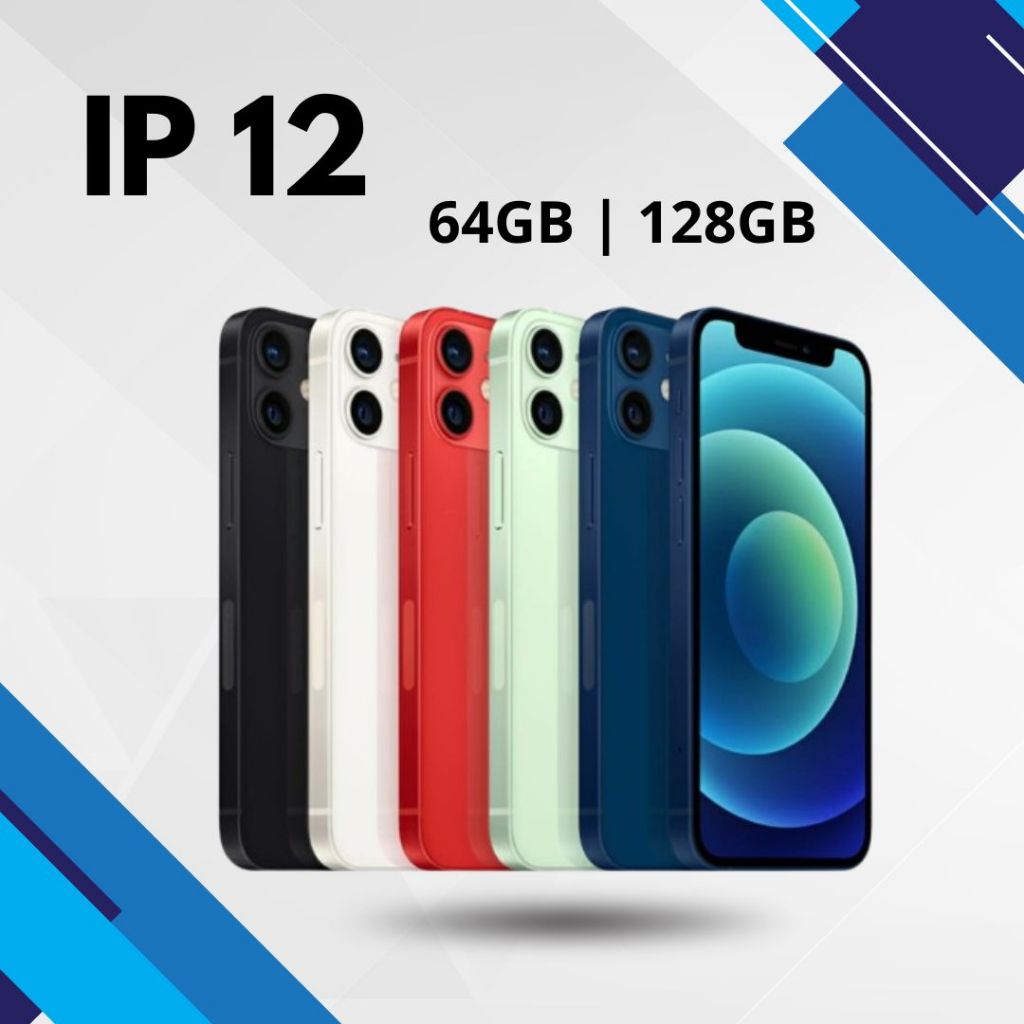 IPHONE 12 64GB 128GB SECOND ORIGINAL EX INTER IPHONE 12 MULUS BERGARANSI NO MINUS ORIGINAL-Garansi 1