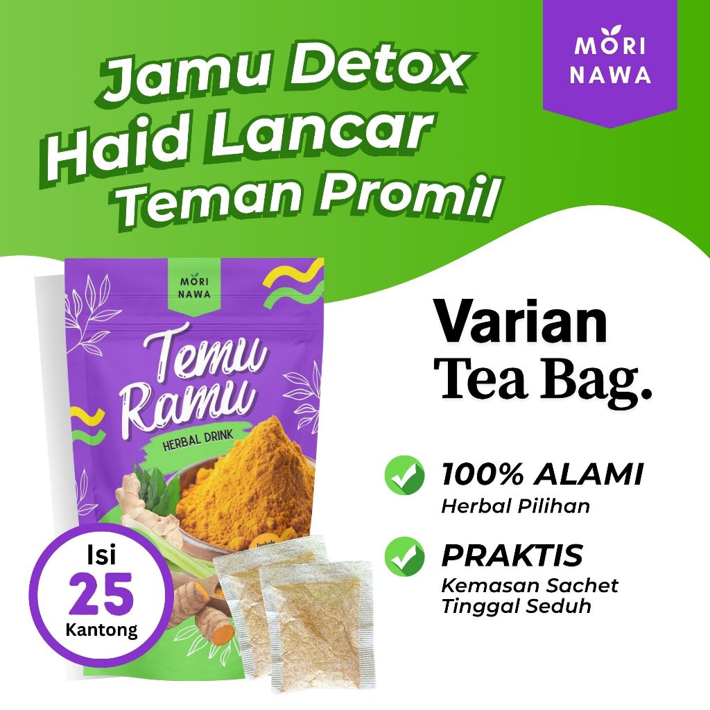 

TEMU RAMU Varian Tea Bag | Jamu Detox - Melancarkan Menstruasi - Promil - Dll
