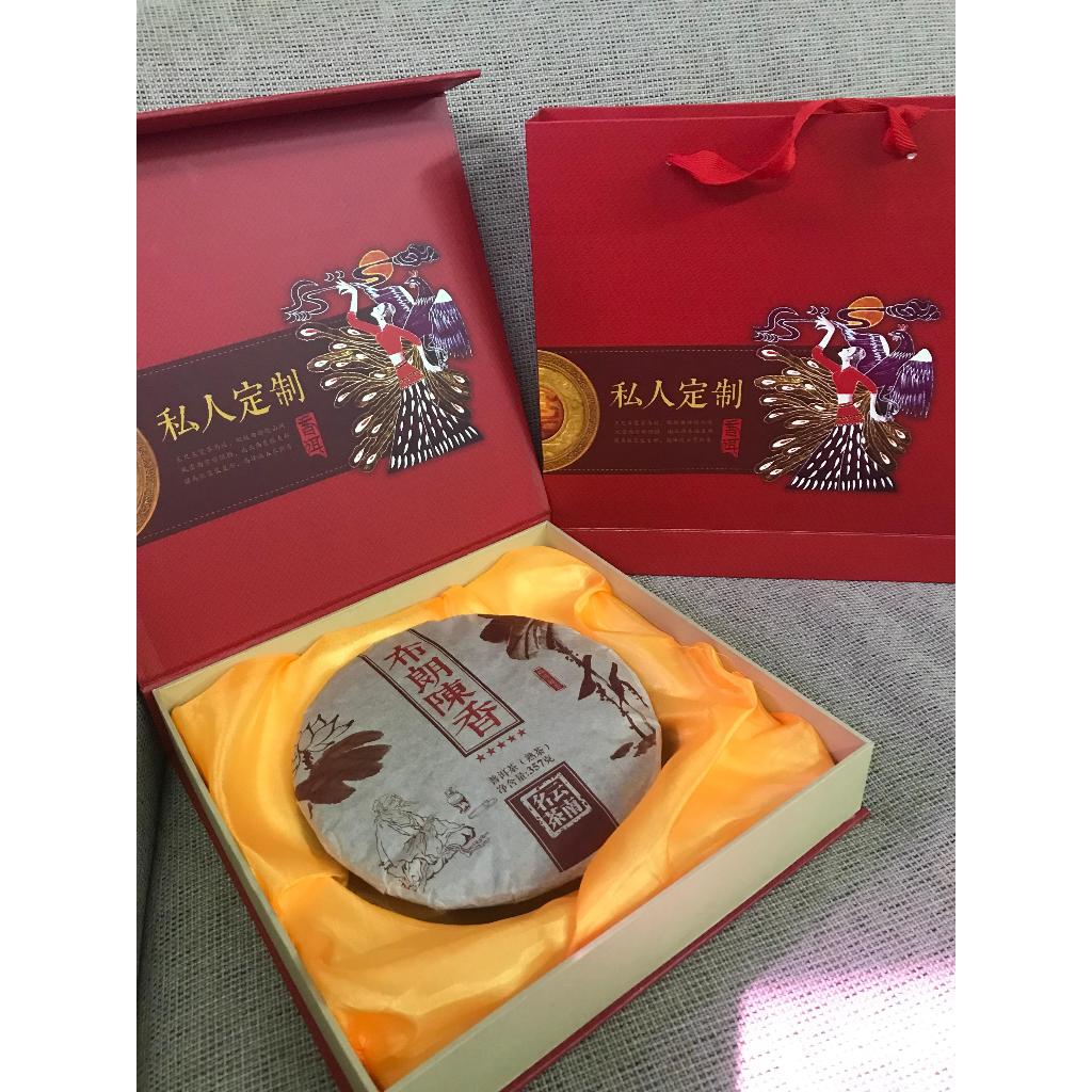 

Chinese Tea Funding Pu Erh Premium 357gram cocok untuk Hampers/Hadiah free box+paper bag