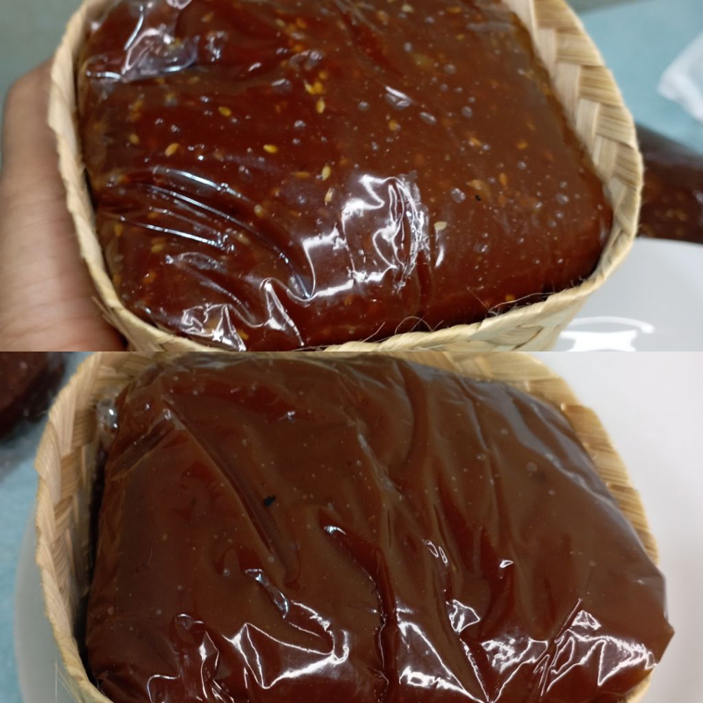

Dodol/jenang ketan BANDLING MIX (500 gram original+500 garam wijen)