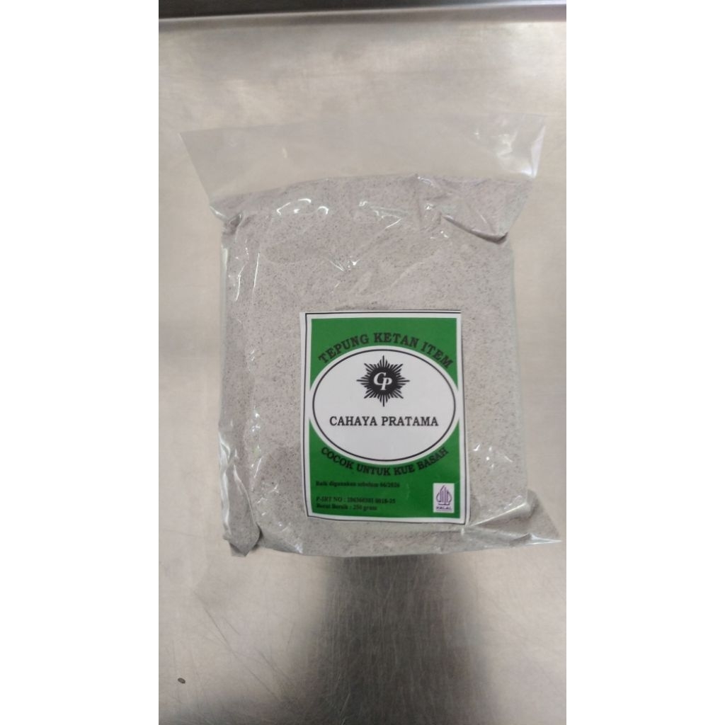 

tepung ketan hitam cahaya Pratama 250gr