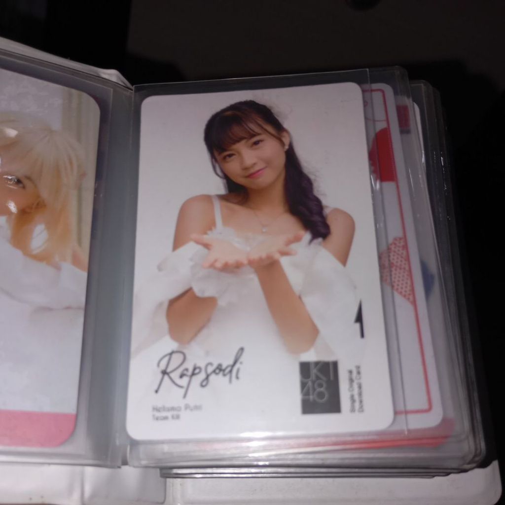 music card helisma jkt48 rapsodi