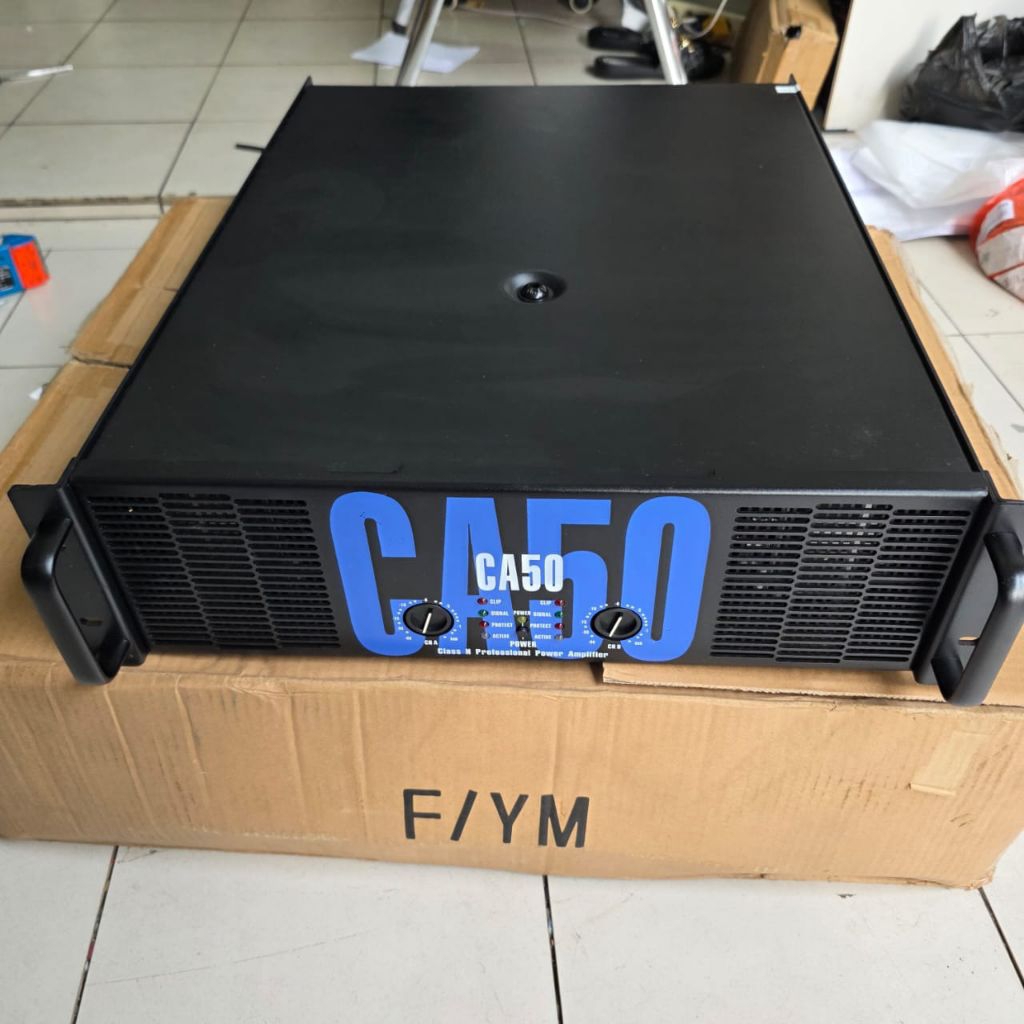 POWER AMPLI SOUNDSTANDARD CA50 BODY PANJANG IC MACRO CA 50