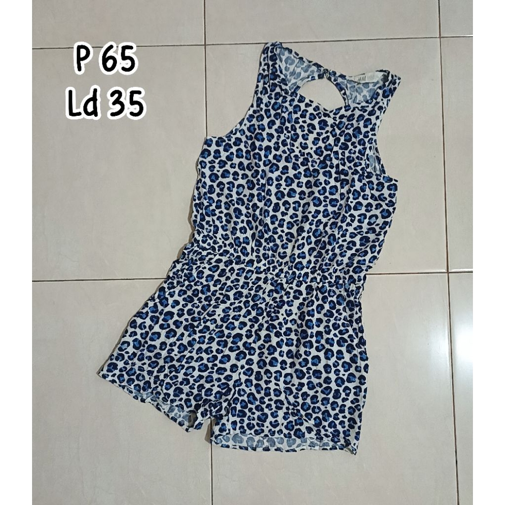 [PRE❤] jumper anak perempuan 8-9 tahun jumpsuit harian santai baju terusan playsuit jalan