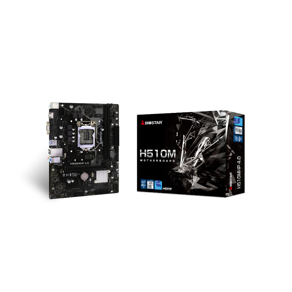 Motherboard BIOSTAR H510MHP (LGA1200, H610, DDR5, USB3.2, SATA3)