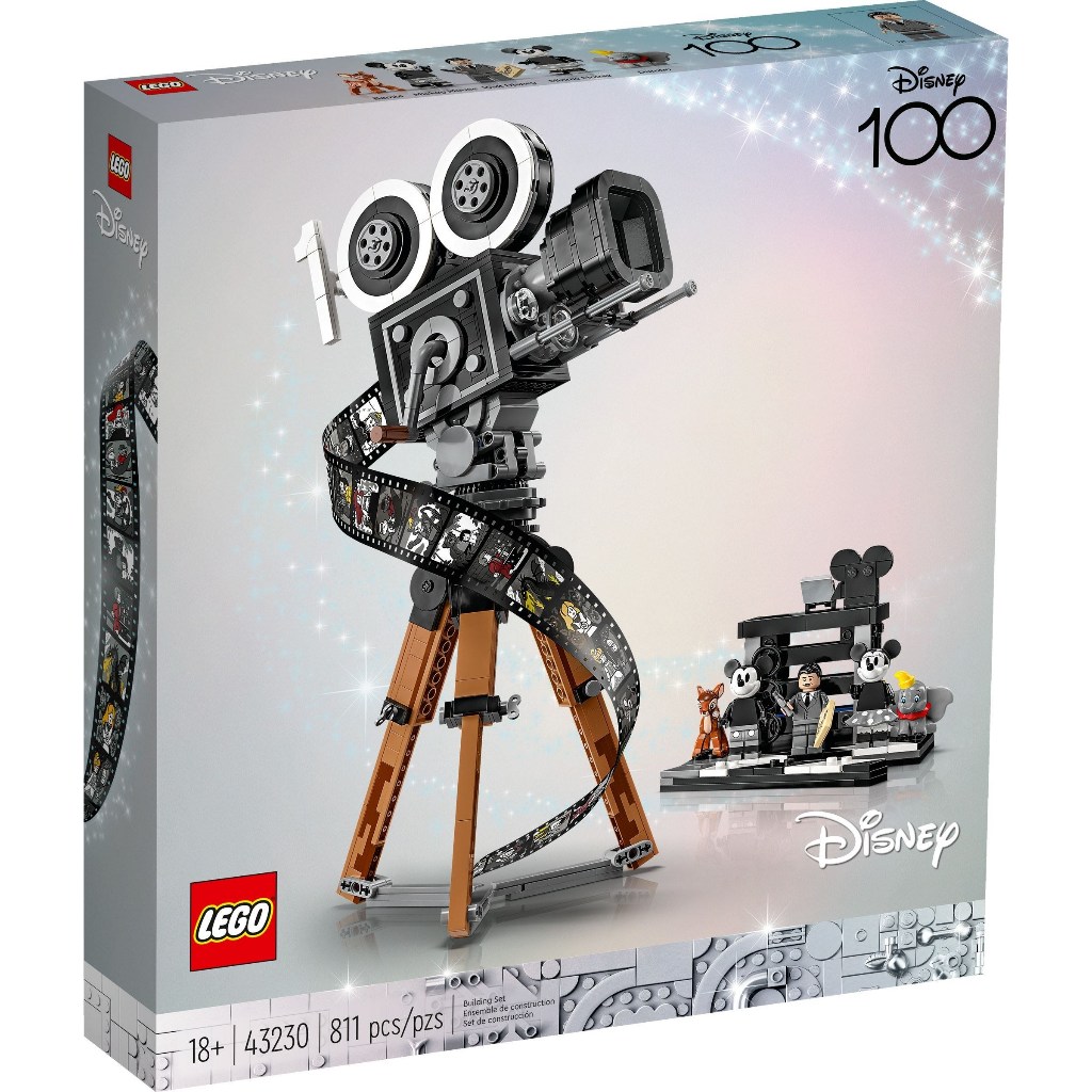 Lego Disney 43230 Original Lego Disney 100 Walt Disney Tribute Camera Koleksi Lego Disney
